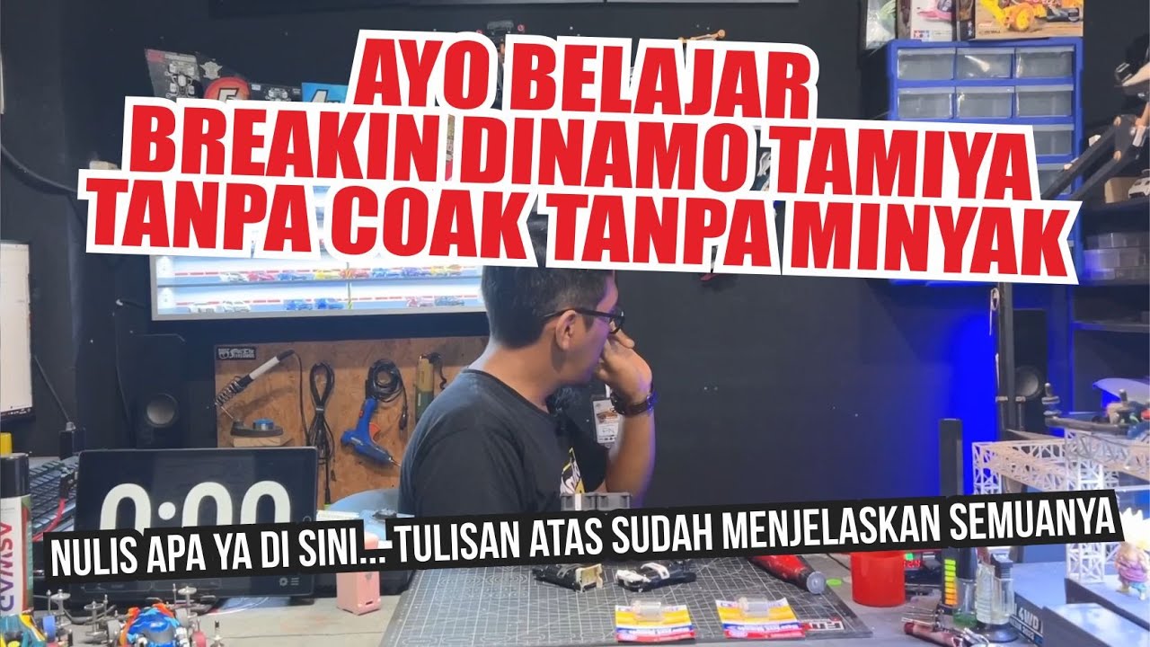 Cara Breakin Kering Tanpa Coak Dinamo Tamiya Mini4WD