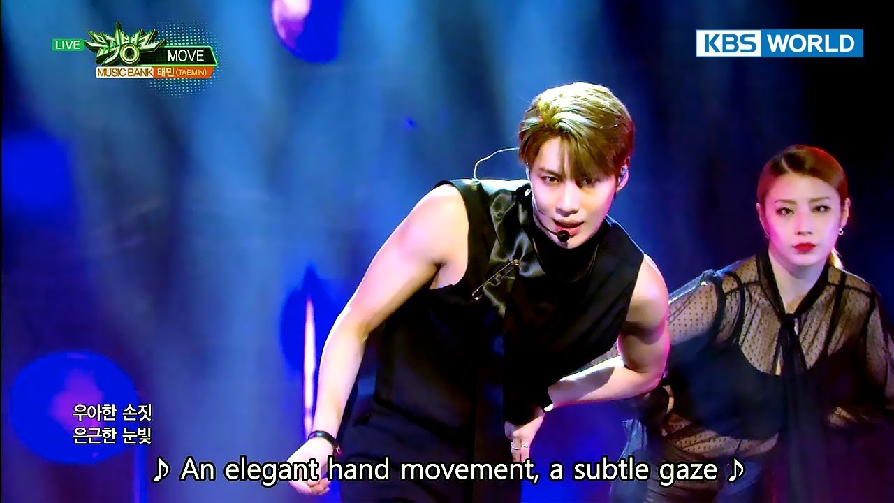 TAEMIN (태민) - MOVE [Music Bank COMEBACK / 2017.10.20]
