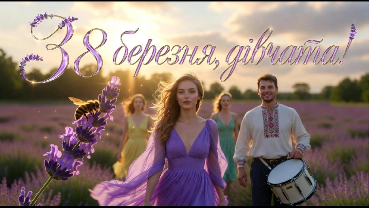 «З 8 березня, дівчата!» 💜 - Fayna Divka
