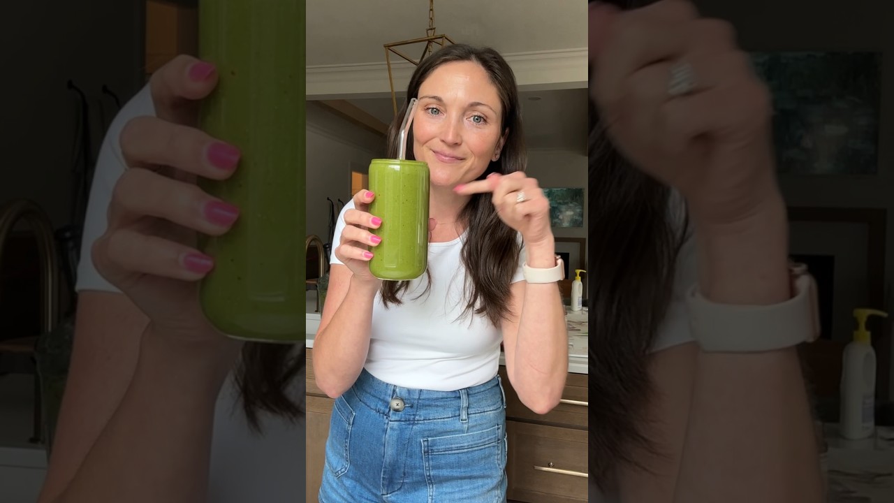 Zielony koktajl detoksykacyjny | Jedzenie karmy dla ptak&oacute;w #detoxsmoothie #smoothie