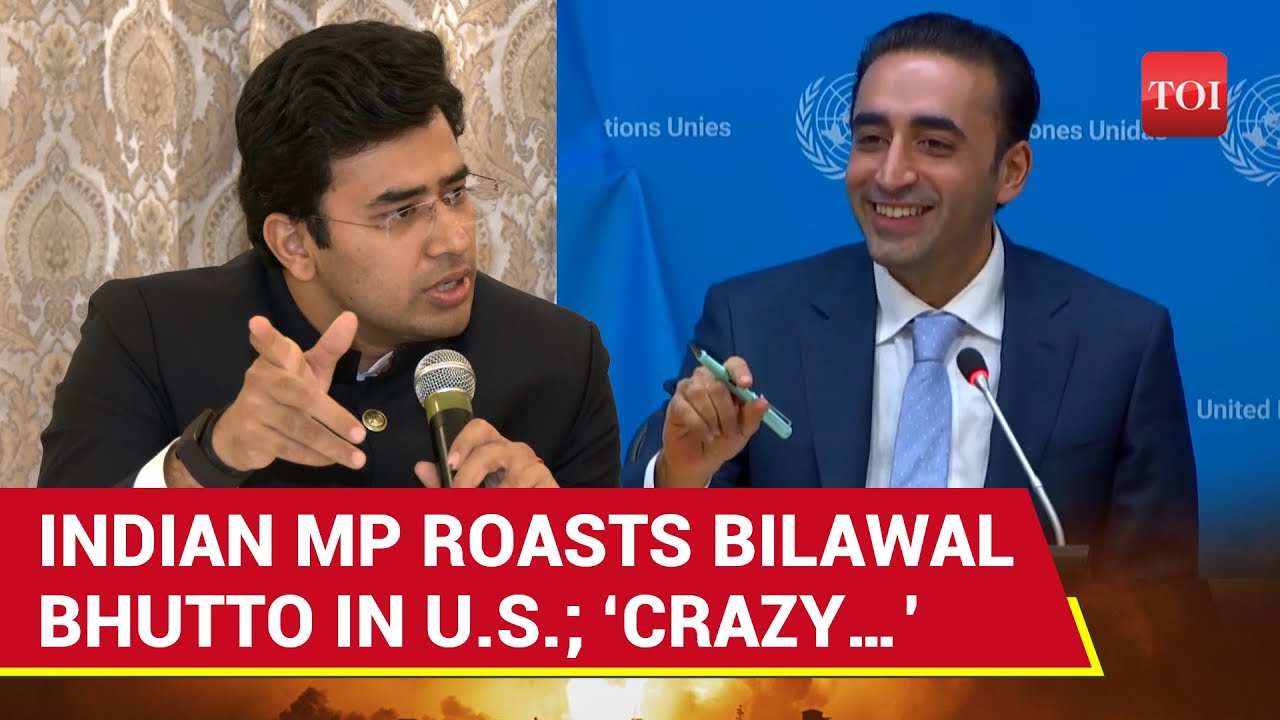‘This Man Doesn't Know…’: Tejaswi Surya RIPS Pak’s Bilawal Bhutto In US After ‘Muslim Barb’