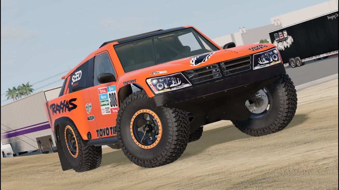 Dakar Gordini doing some testing in La Pampa