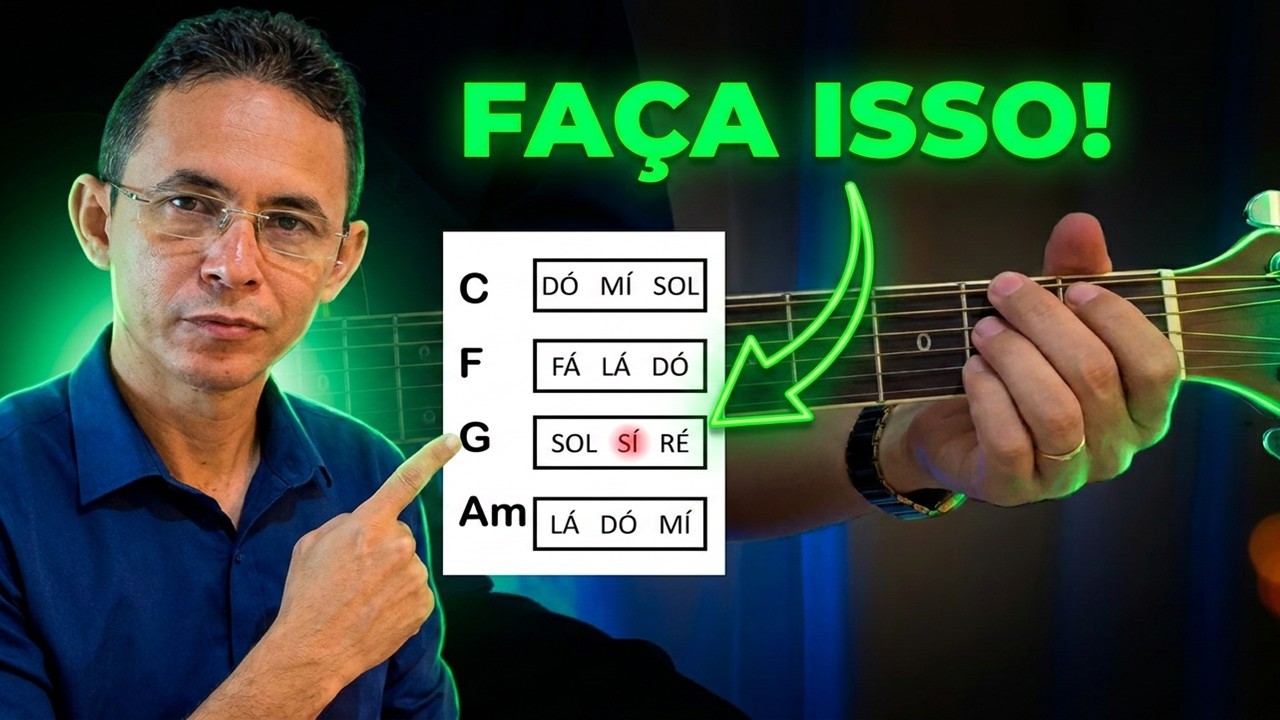 Como SABER o Próximo ACORDE de uma Música | O SEGREDO REVELADO!