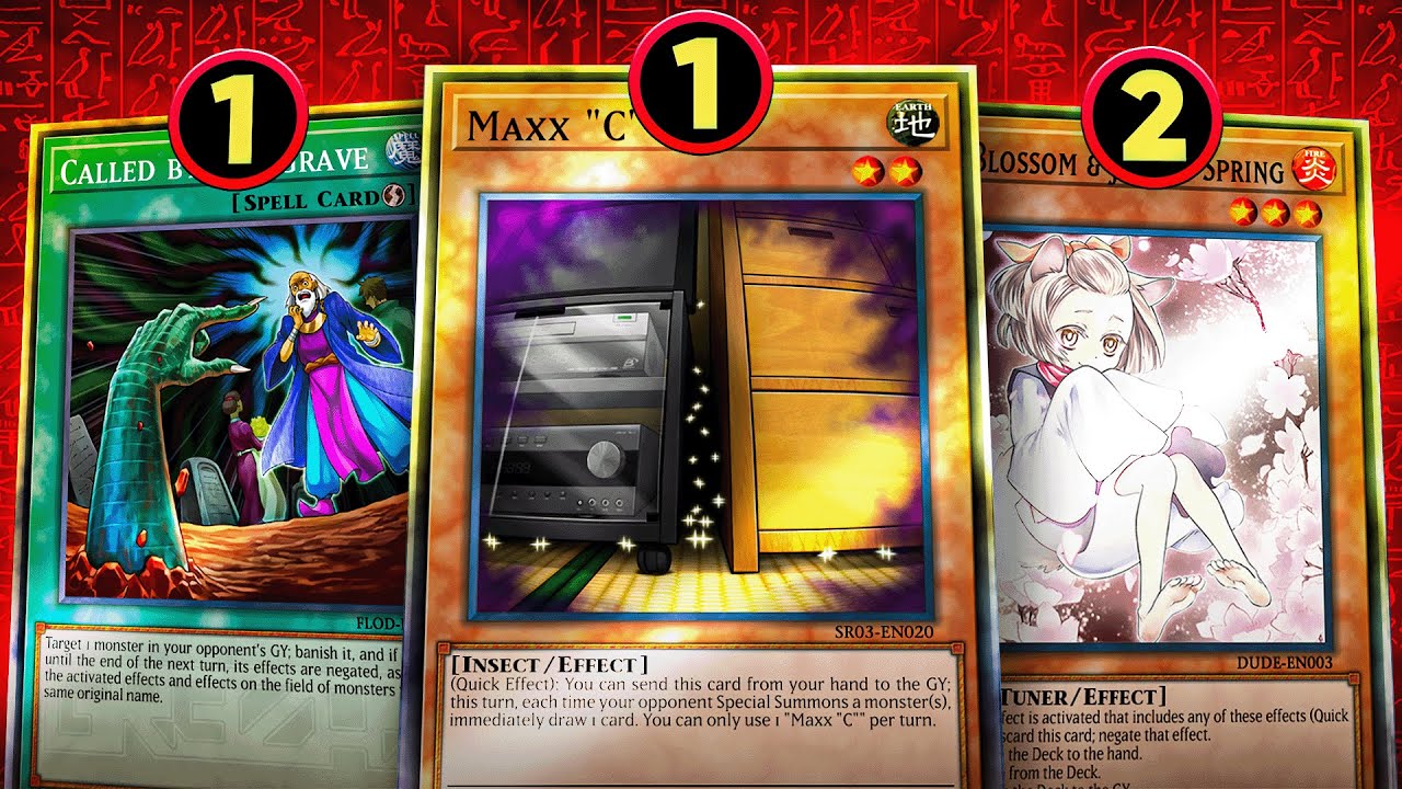 BANLIST OCG : MAXX C est en train de disparaître