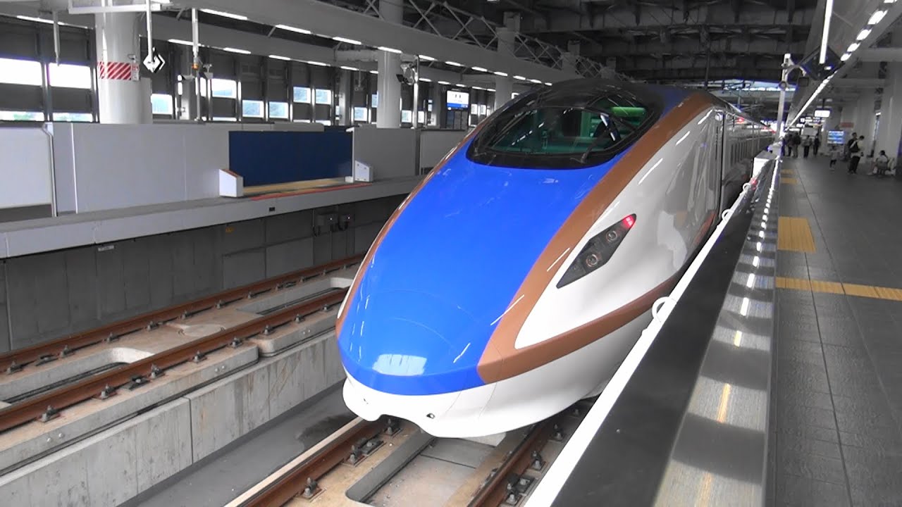 北陸新幹線W7系 かがやき512号　敦賀⇒東京（右側車窓）