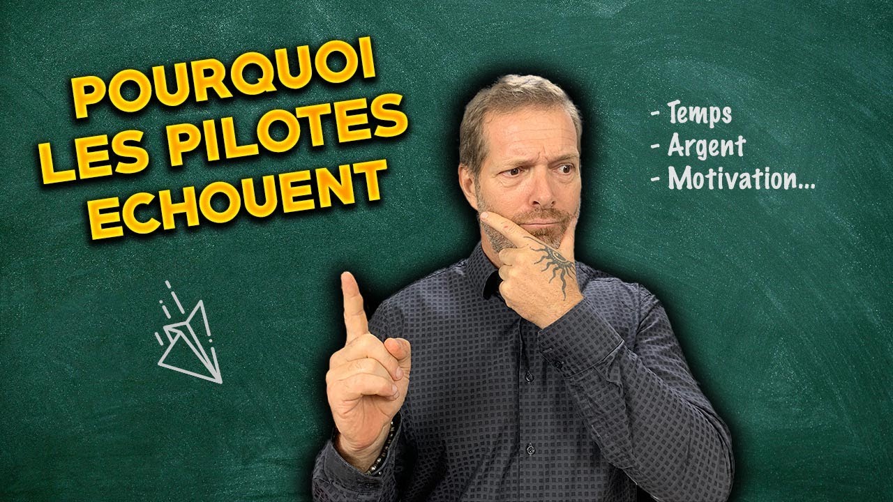 Top 10 : Pourquoi les pilotes abandonnent leur formation ?