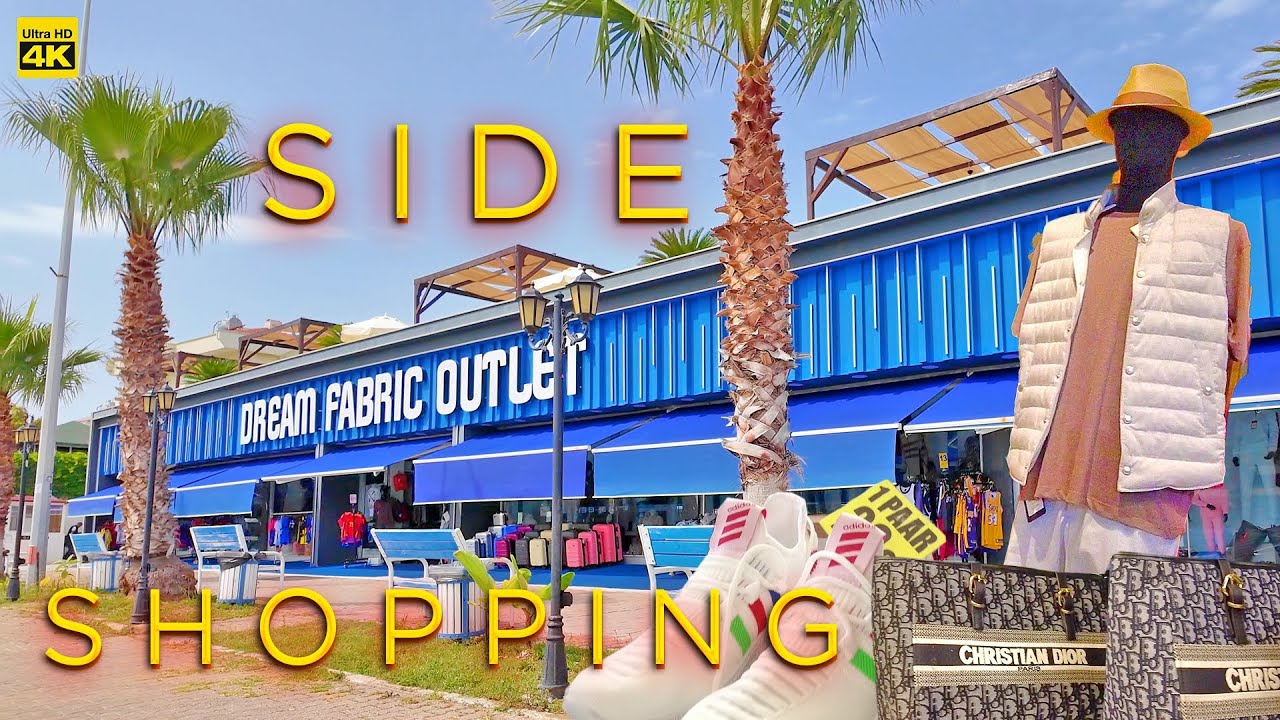 Side KUMKOY 🛍️ 4K Shopping DREAM OUTLET TÜRKIYE #replica #turkey #antalya