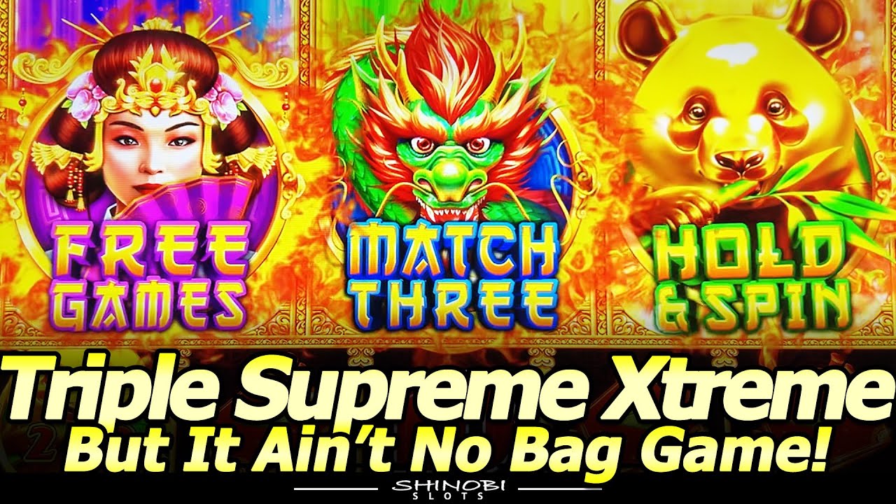 NEW Triple Supreme Extreme and Olympus Awakening Slot Machines at the Orleans in Las Vegas!