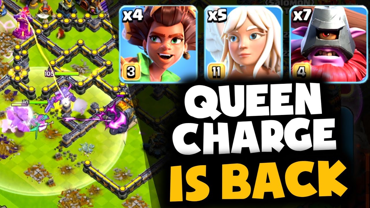 QUEEN CHARGE IS BACK! Throwers and Root Riders is a PERFECT COMBINATION for Legend League on TH18!