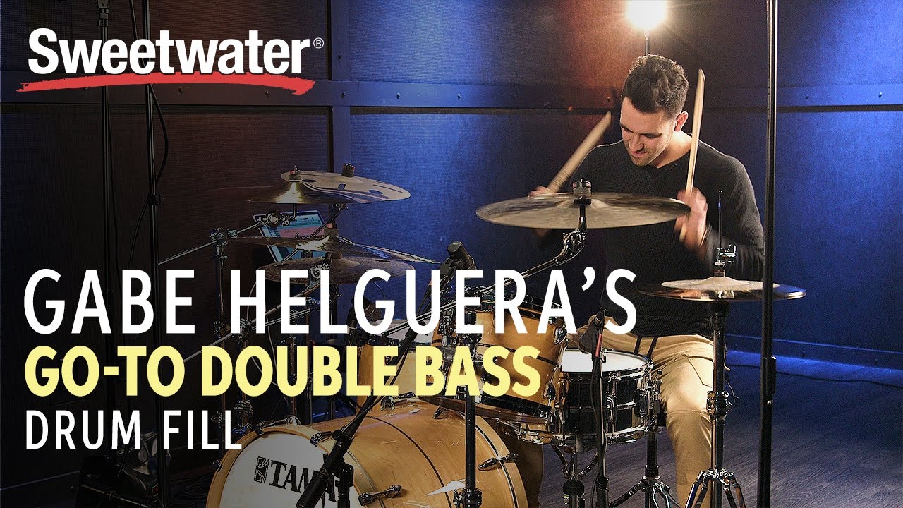 I Prevail Drummer Gabe Helguera's Go-To Double Bass Drum Fills