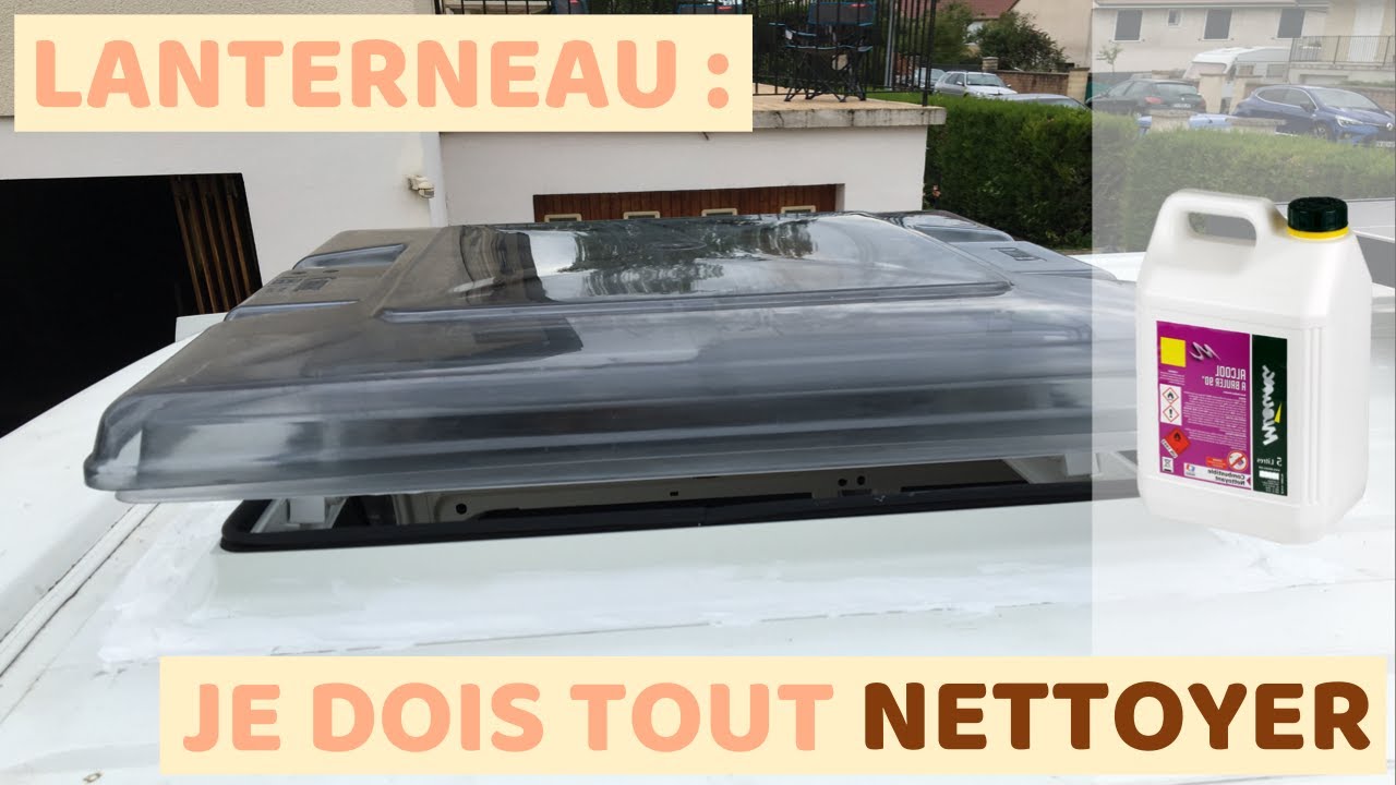 #5 Je pose le lanterneau et commets une grosse erreur