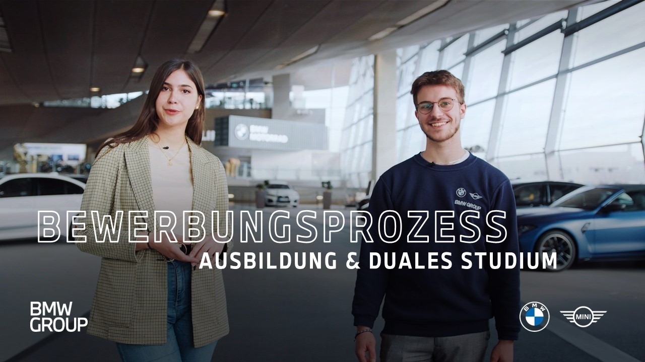 Bewerbungsprozess Ausbildung & duales Studium I BMW Group Careers.
