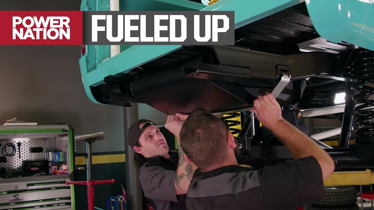 Fitting The Rebuilt Classic Bronco With Its RetroFit Fuel System - Music City Trucks S1, E18