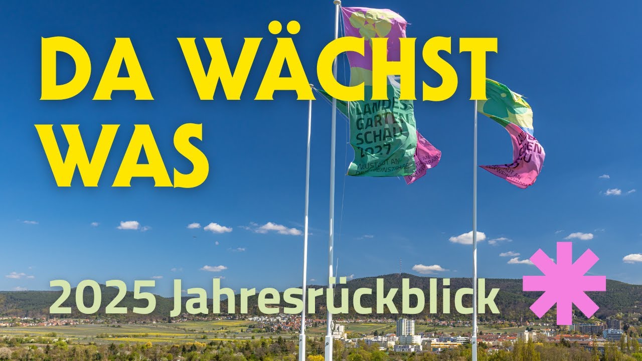 Da wächst was: Jahresrückblick 2025 der Landesgartenschau Neustadt