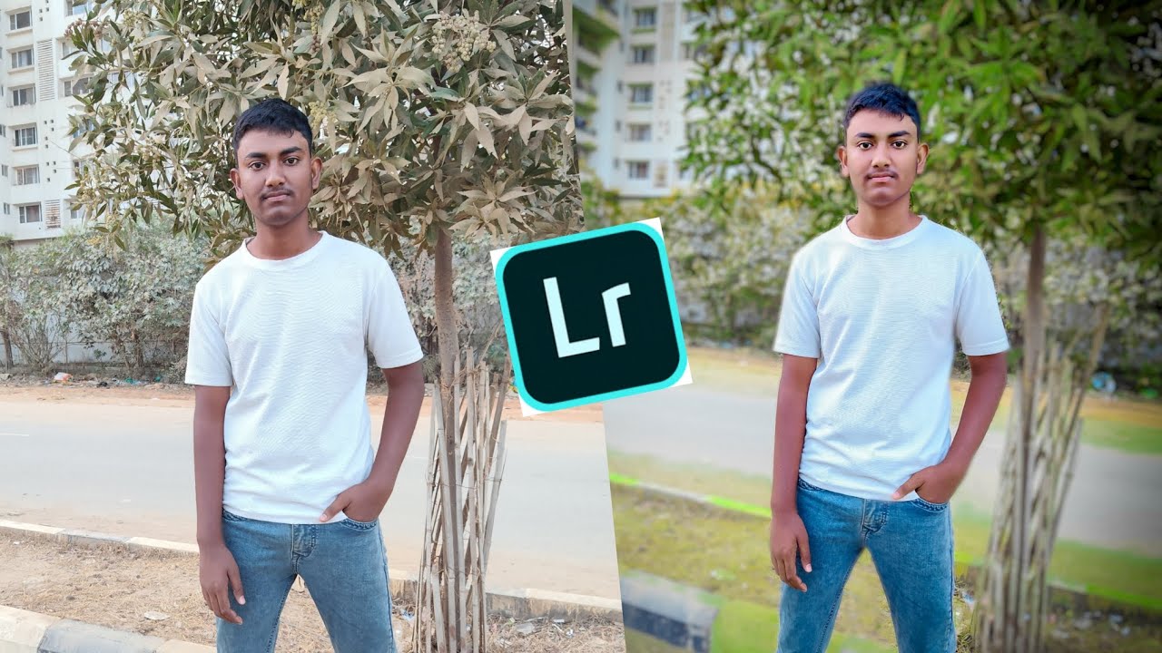 Blue and lime green tone Lightroom photo editing | lr photo editing face smooth