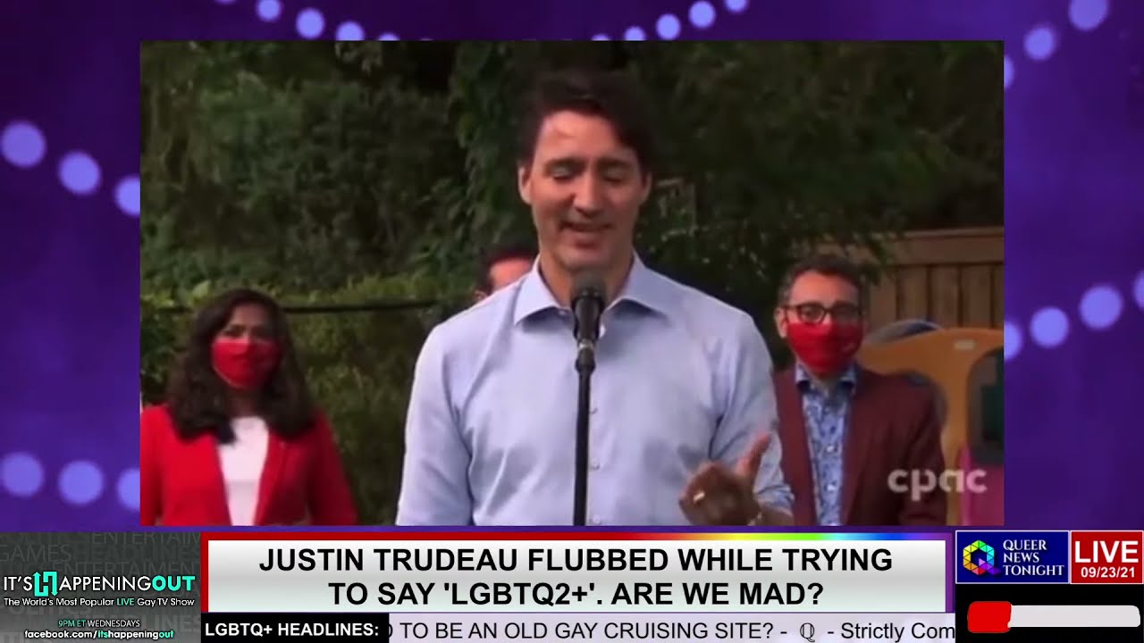 Justin Trudeau Flubbed While Trying to Say 'LGBTQ2+'