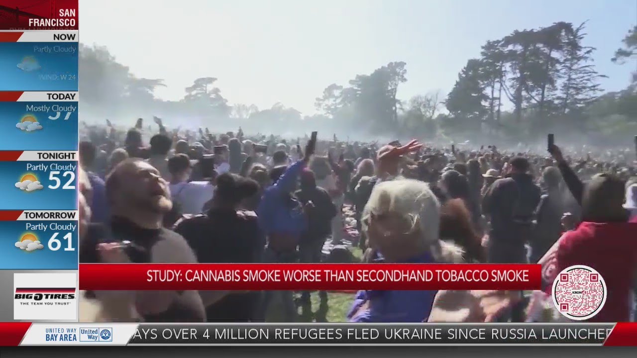 Study: Cannabis smoke worse than secondhand tobacco smoke
