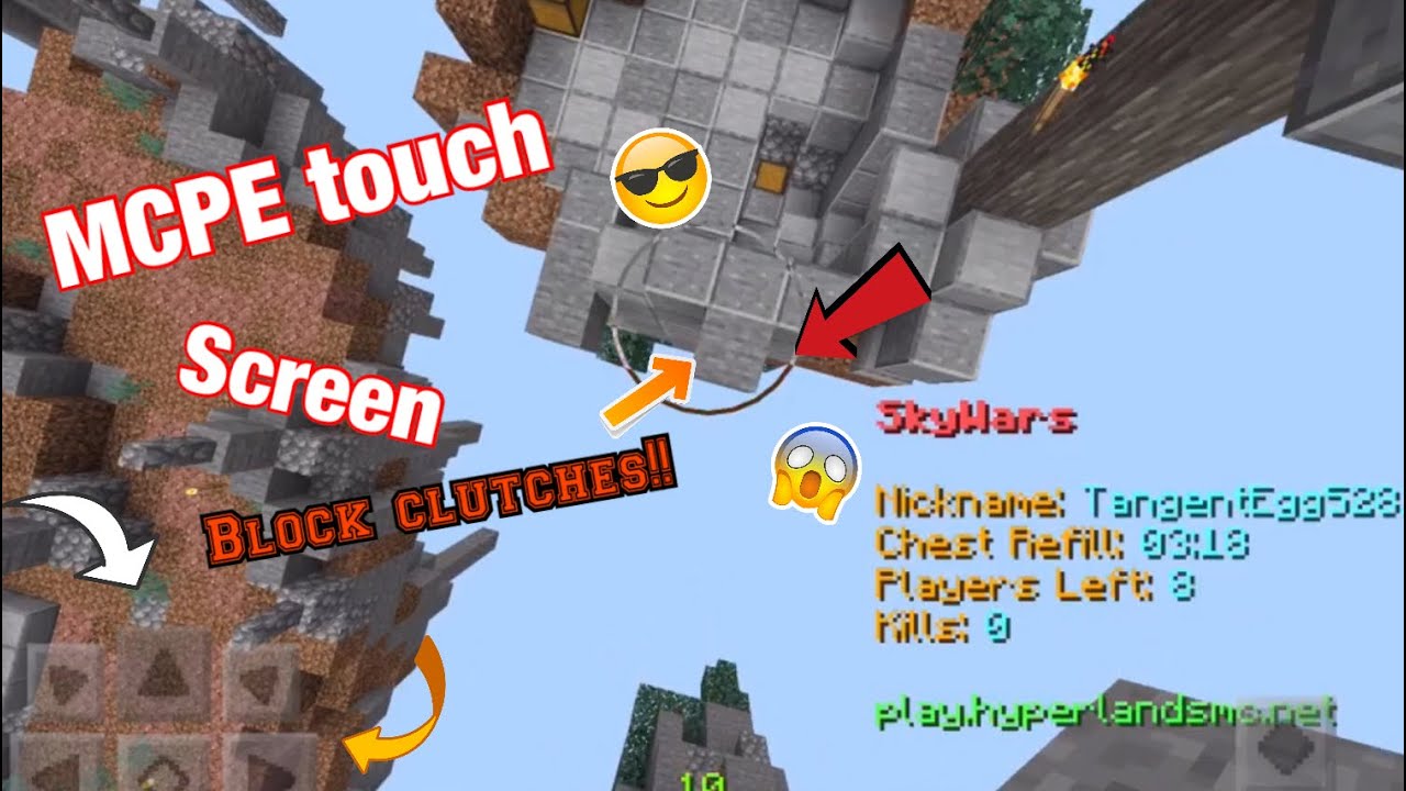 Clutch Montage In Hyperlands MCPE Touchscreen!!
