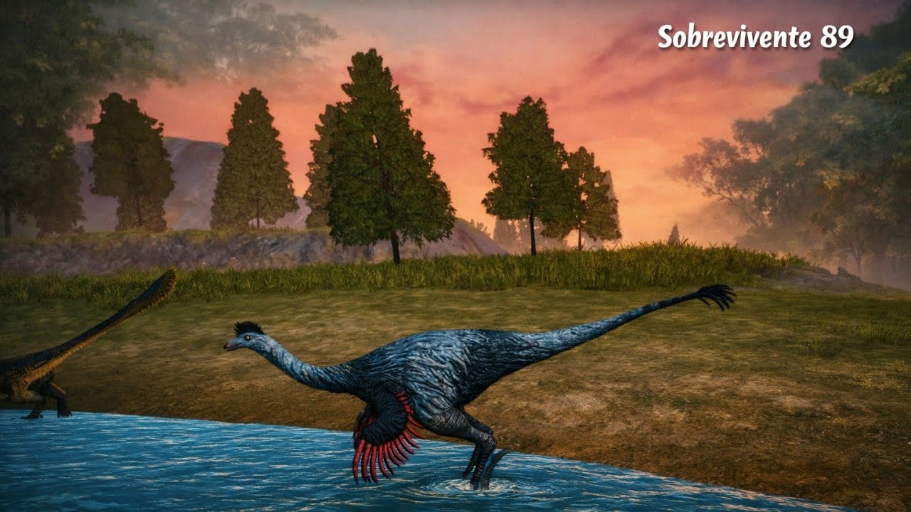 🦴 Pequeno hoje, predador amanhã! Live sobrevivência TCI #dinosaur 
