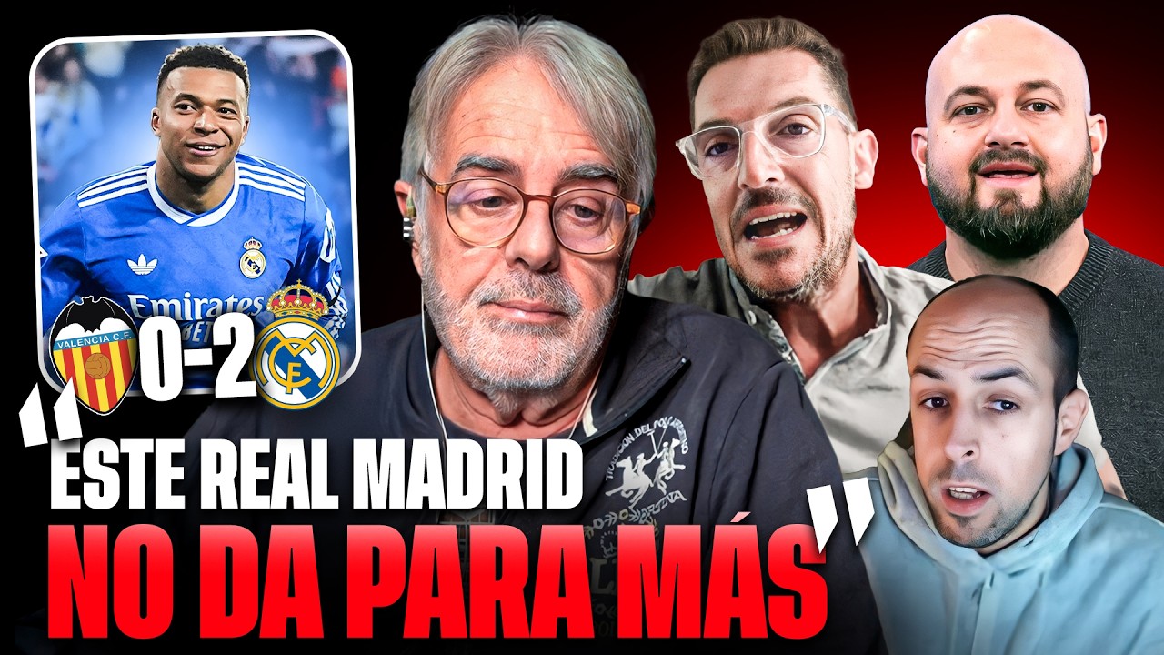 😡ESTE EQUIPO DA POCAS ESPERANZAS | VALENCIA 0-2 REAL MADRID