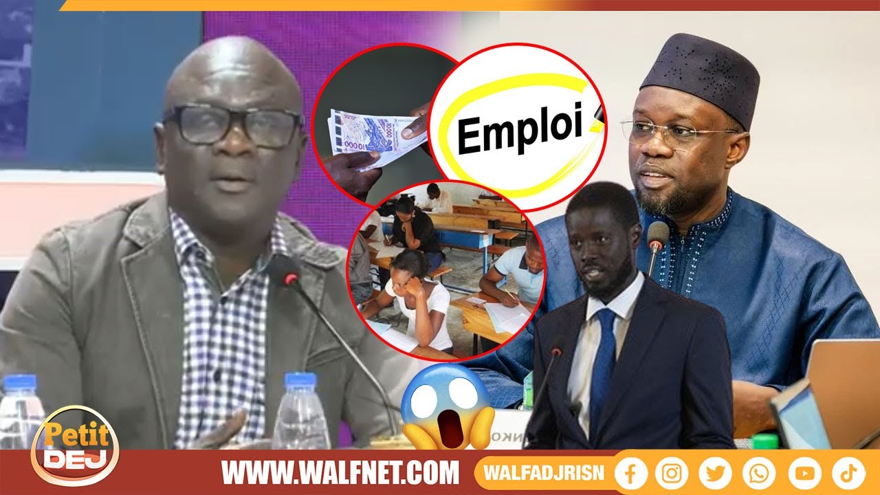 Économie, emploi, éducation : pourquoi ça traine avec le régime de Diomaye Sonko ? décryptage A.Sow