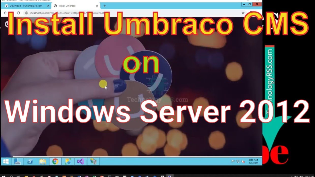 How To Install Umbraco CMS 8 On Windows Server 2012