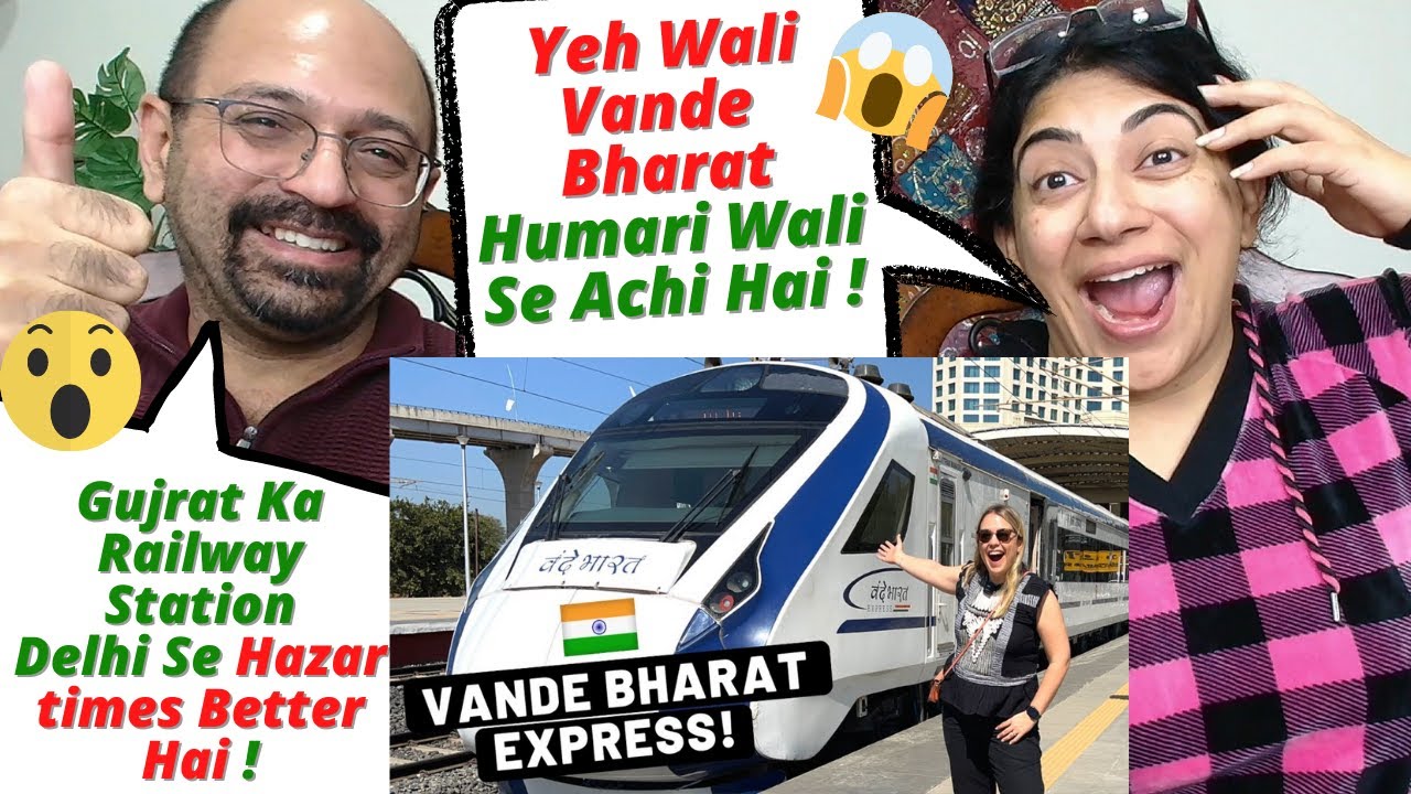 We Took The FASTEST TRAIN in South Asia! | 200 Kmph VANDE BHARAT EXPRESS | Indian Americans React !