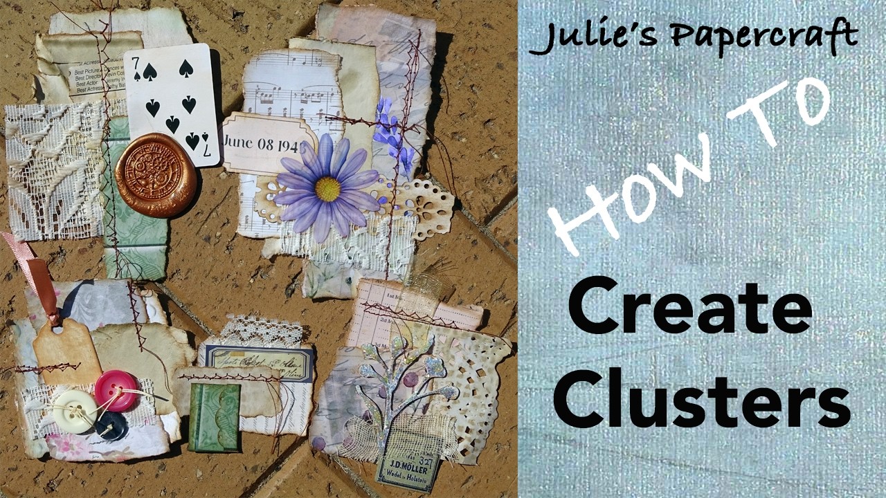 Как создать композиции для ваших скрапбукинг-дневников #juliespapercraft #junkjournalembellishmen...
