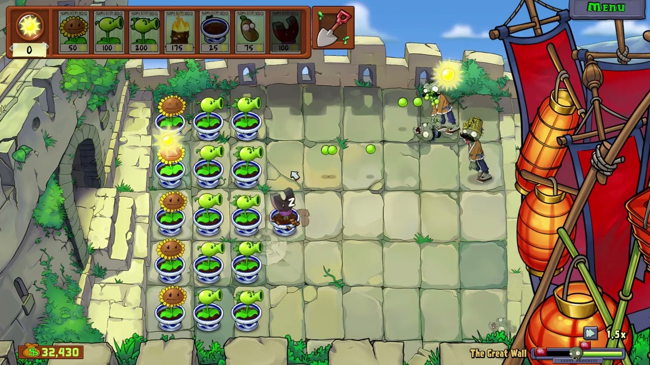 plants vs zombies replanted çin haritası
