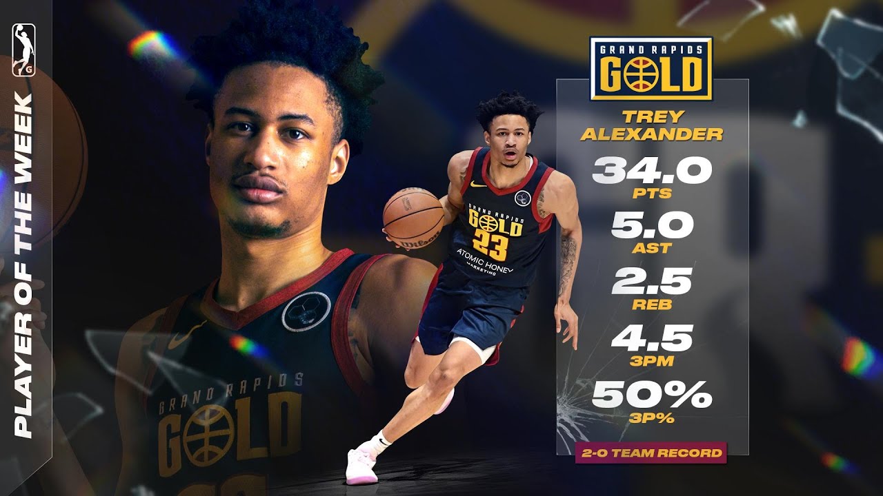 Trey Alexander Named NBA G League Player Of The Week: January 21