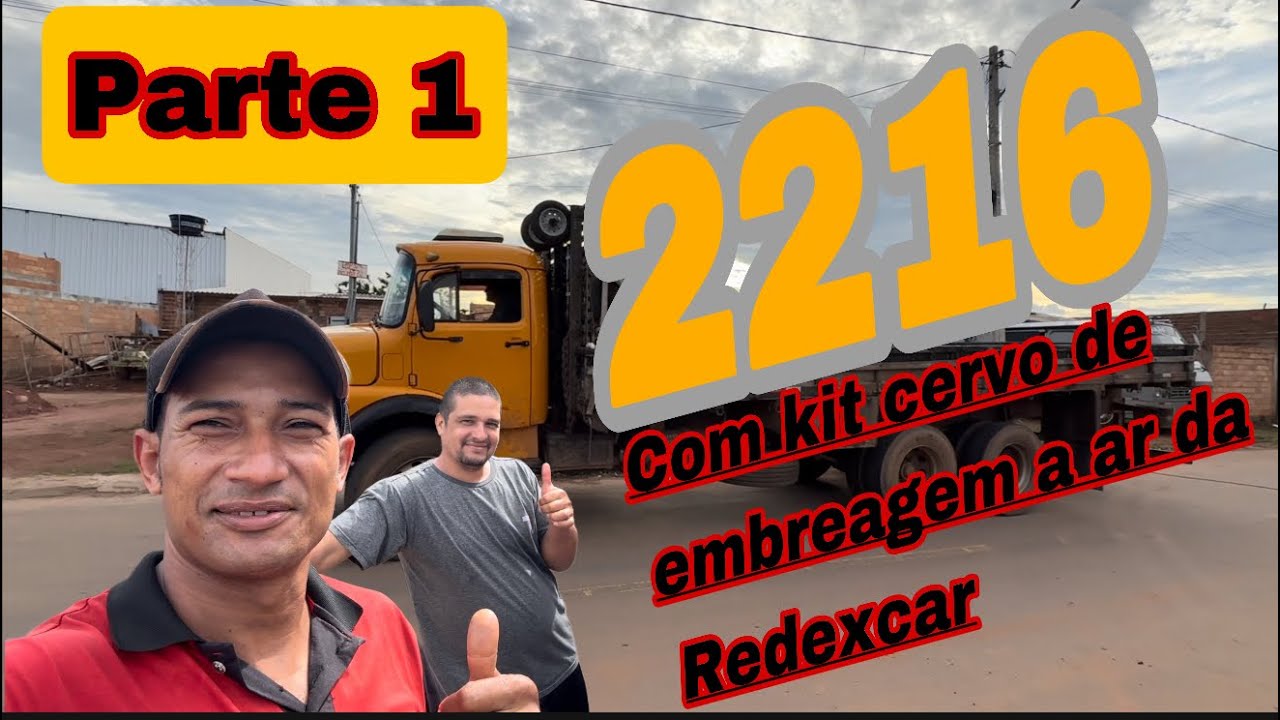 2216 MB de Ipatinga MG com kit cervo de embreagem a ar d&aacute; Redexcar adapta&ccedil;&otilde;es