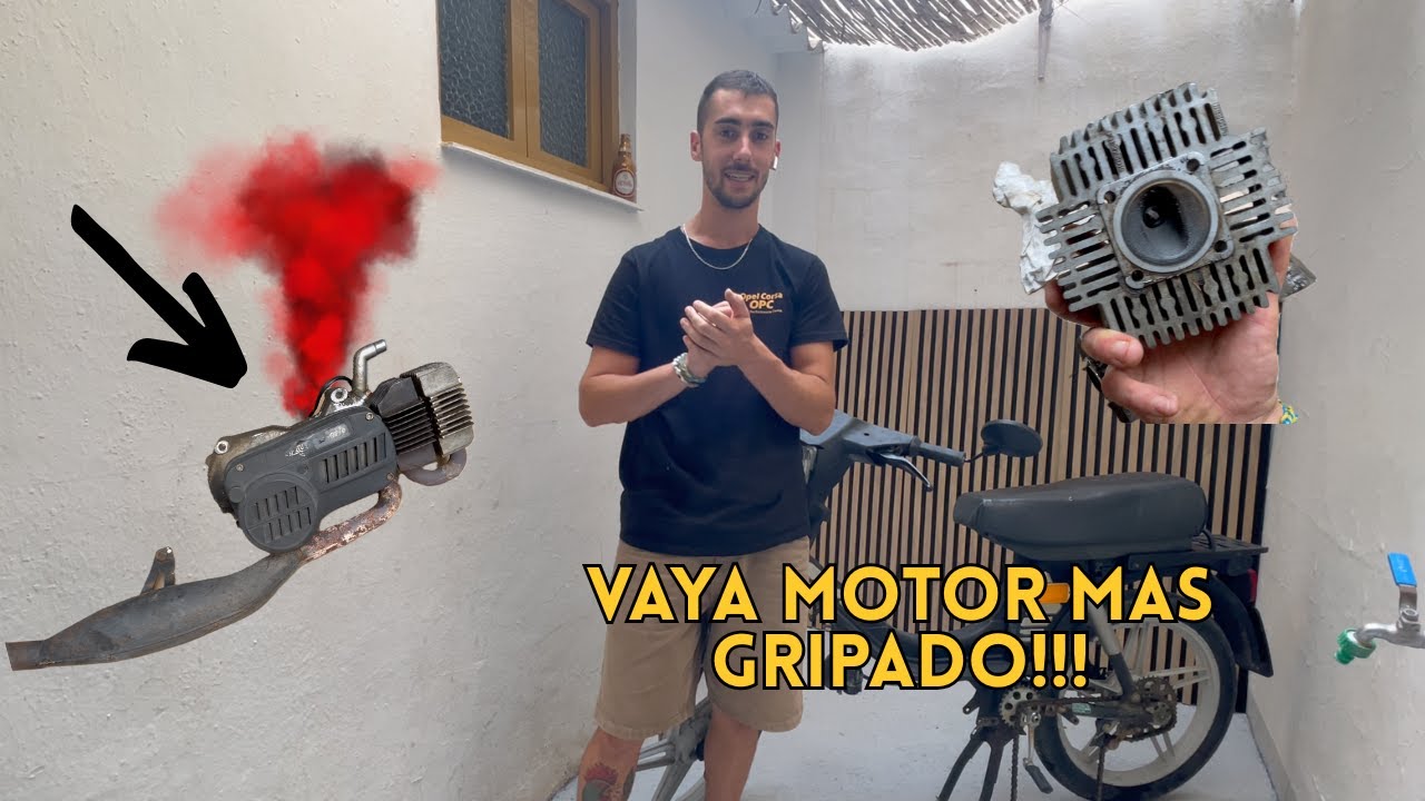 “No imaginaba que el motor estuviera así por dentro 😱”Motor gripado