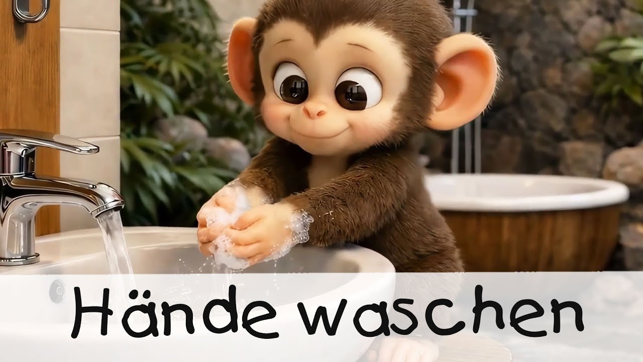 Hände waschen || KINDERLIEDER 3D
