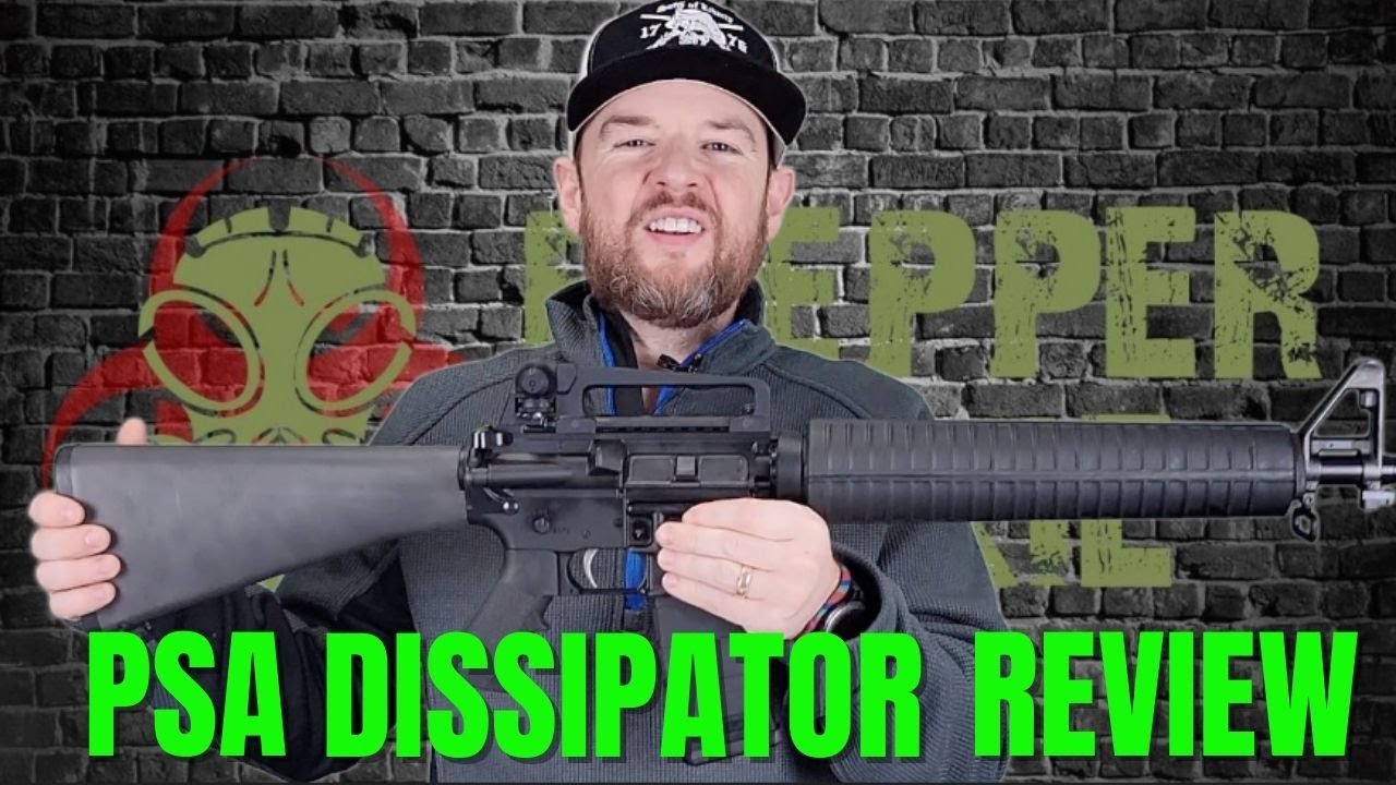 PSA PA-15 16" MID-LENGTH A2 EPT DISSIPATOR RIFLE