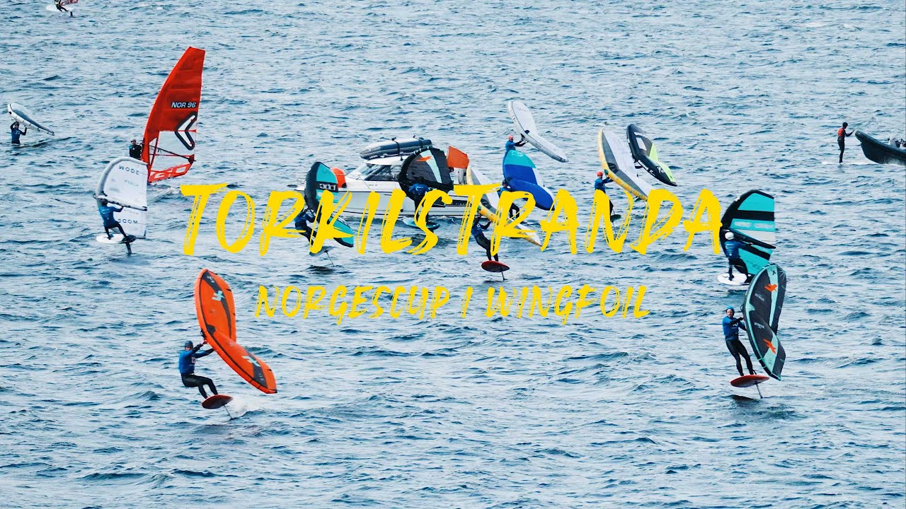 Norgescup i Wingfoil på Torkilstranda