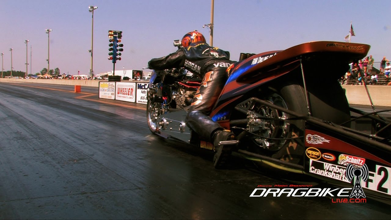 Самые быстрые видеоролики Корри Хогана на драг-байке класса Top Fuel