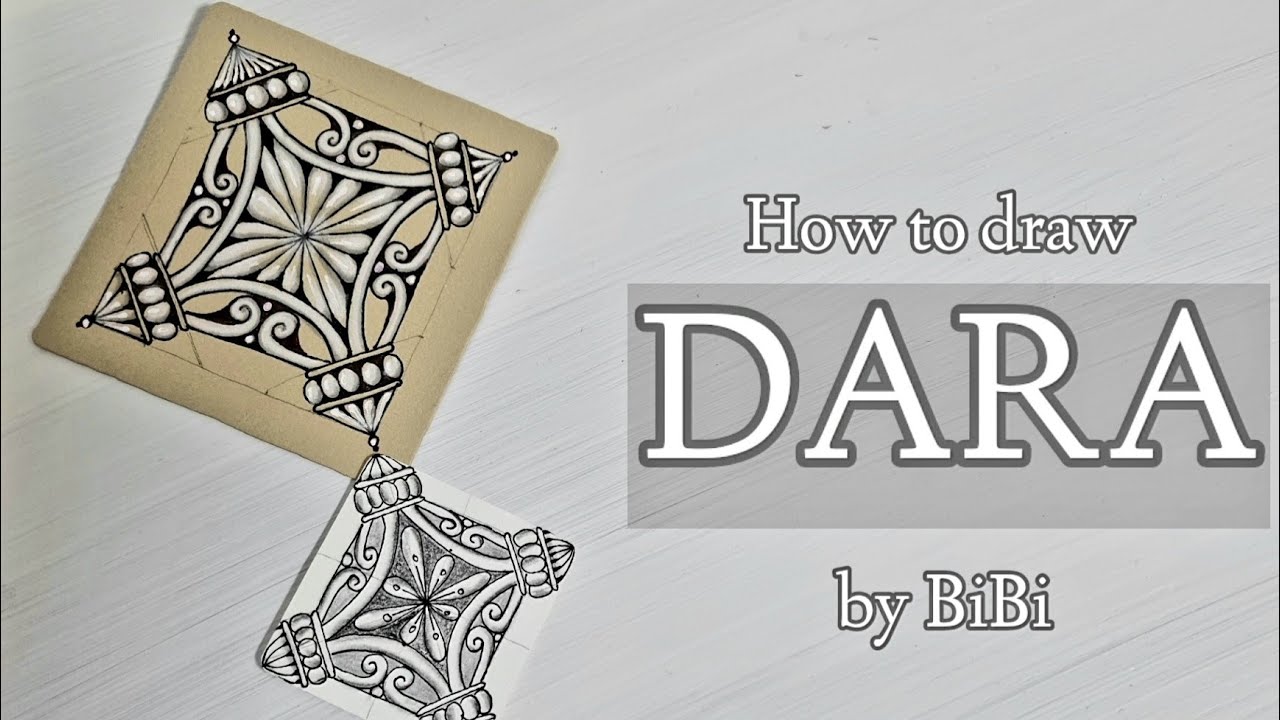 How to draw 'DARA''