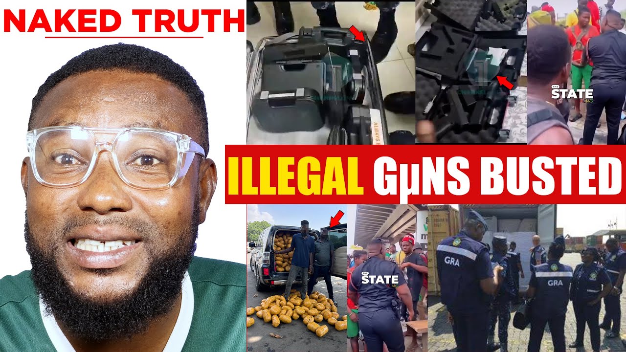 🔥GRA Customs intercept 53 pist0ls and large ammµnitions at Tema Port. Effiakuma Police Barracks...