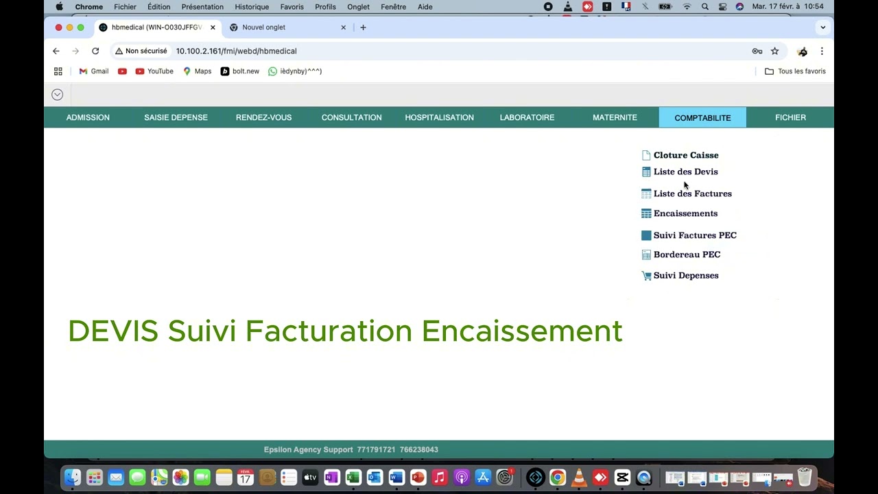 SUIVI DES ENCAISSEMENTS ET DEPENSES