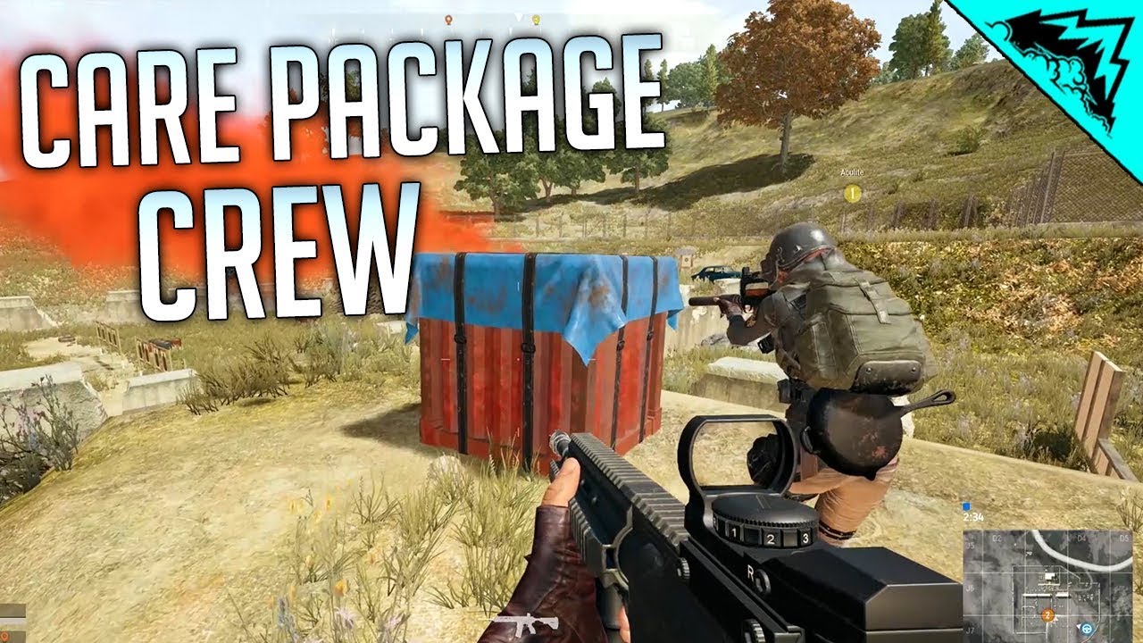 CARE PACKAGE CREW - PlayerUnknown's Battlegrounds Gameplay Highlights