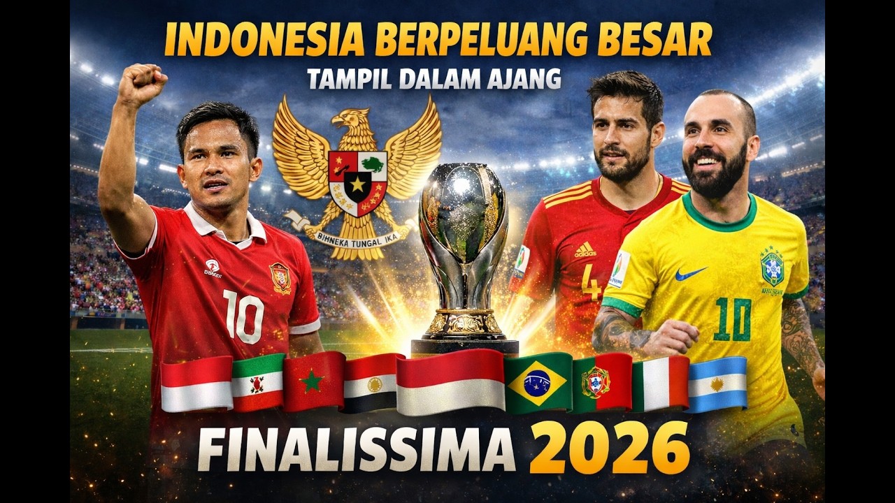 Indonesia tampil di Finalissima !!