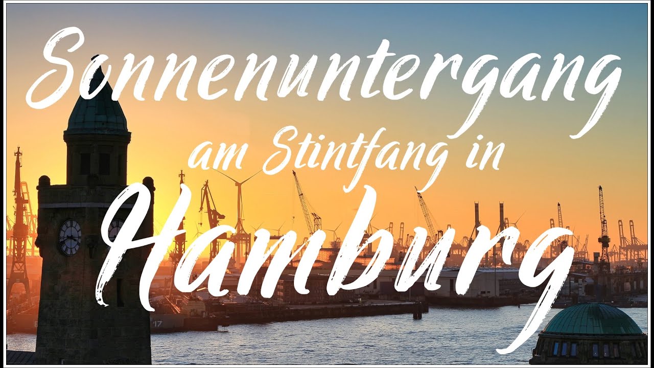 Sonnenuntergang am Stintfang