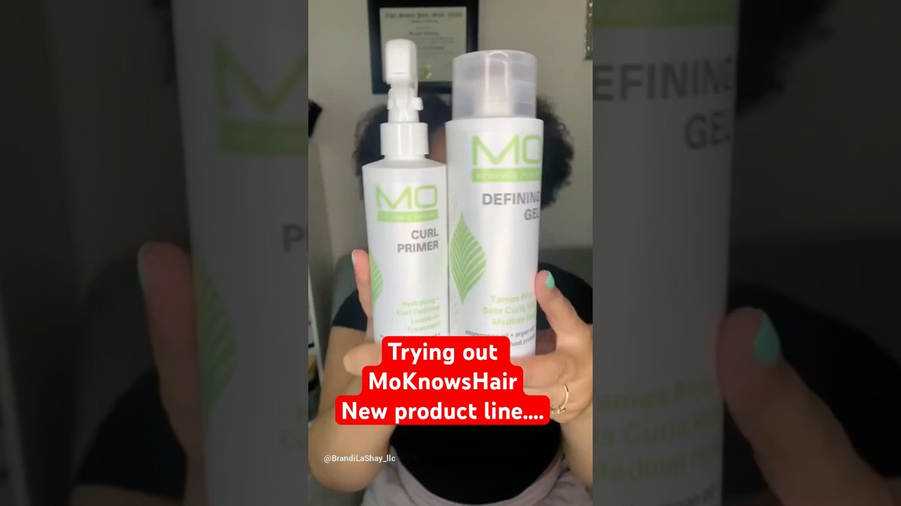 Trying out MoKnowsHair Product Line #selfcare #naturalhair #productreview