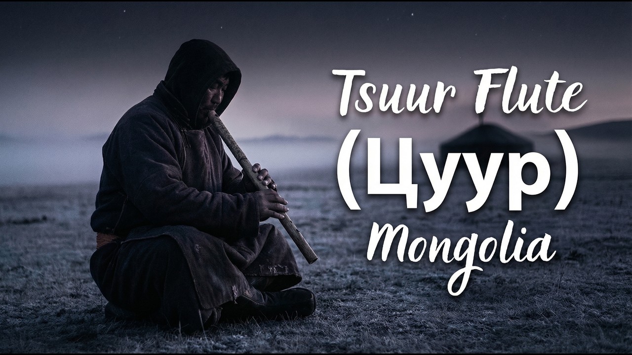 Tsuur Flute (Цуур)  Mongolia  Zen for Meditation • Study • Work  Silence