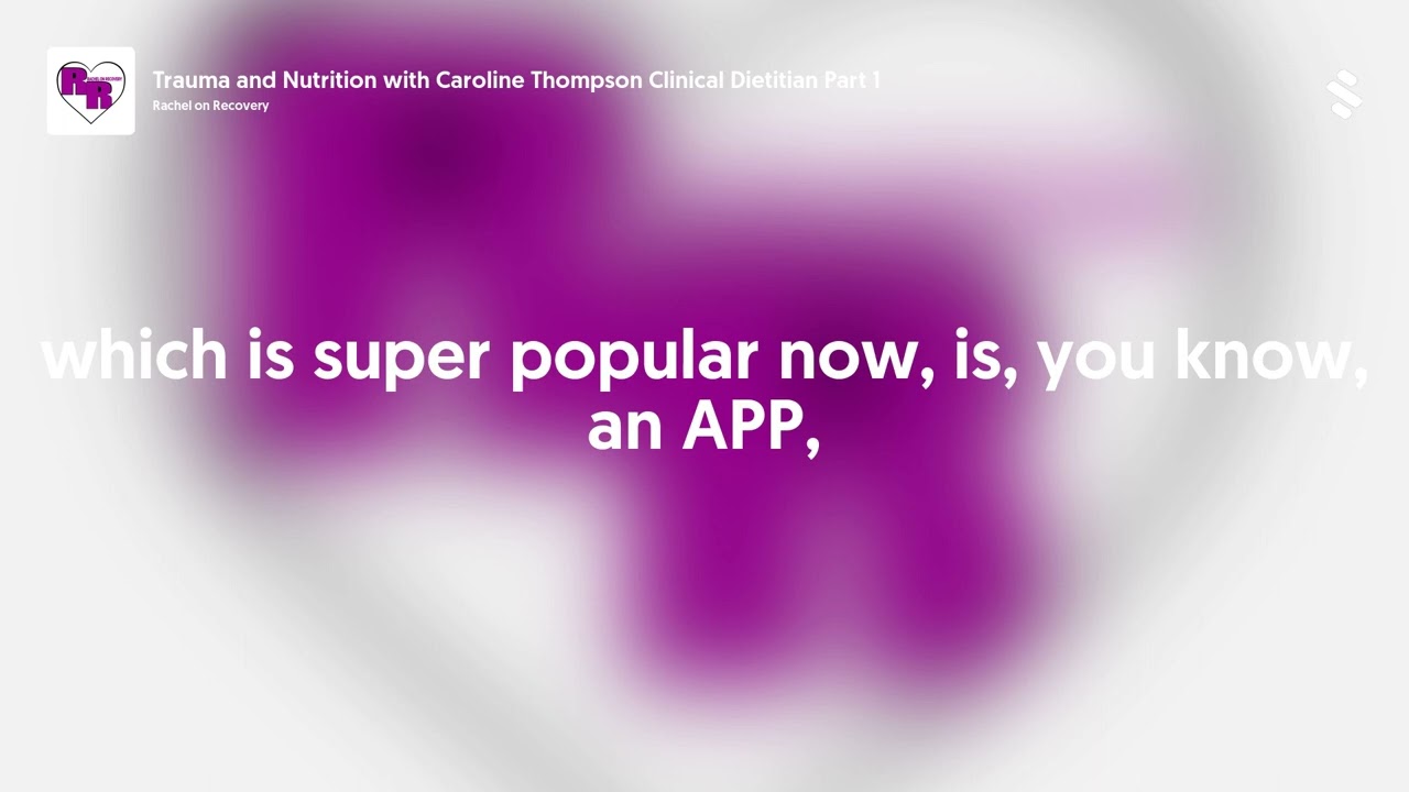 Trauma and Nutrition with Caroline Thompson Clinical Dietitian Part 1