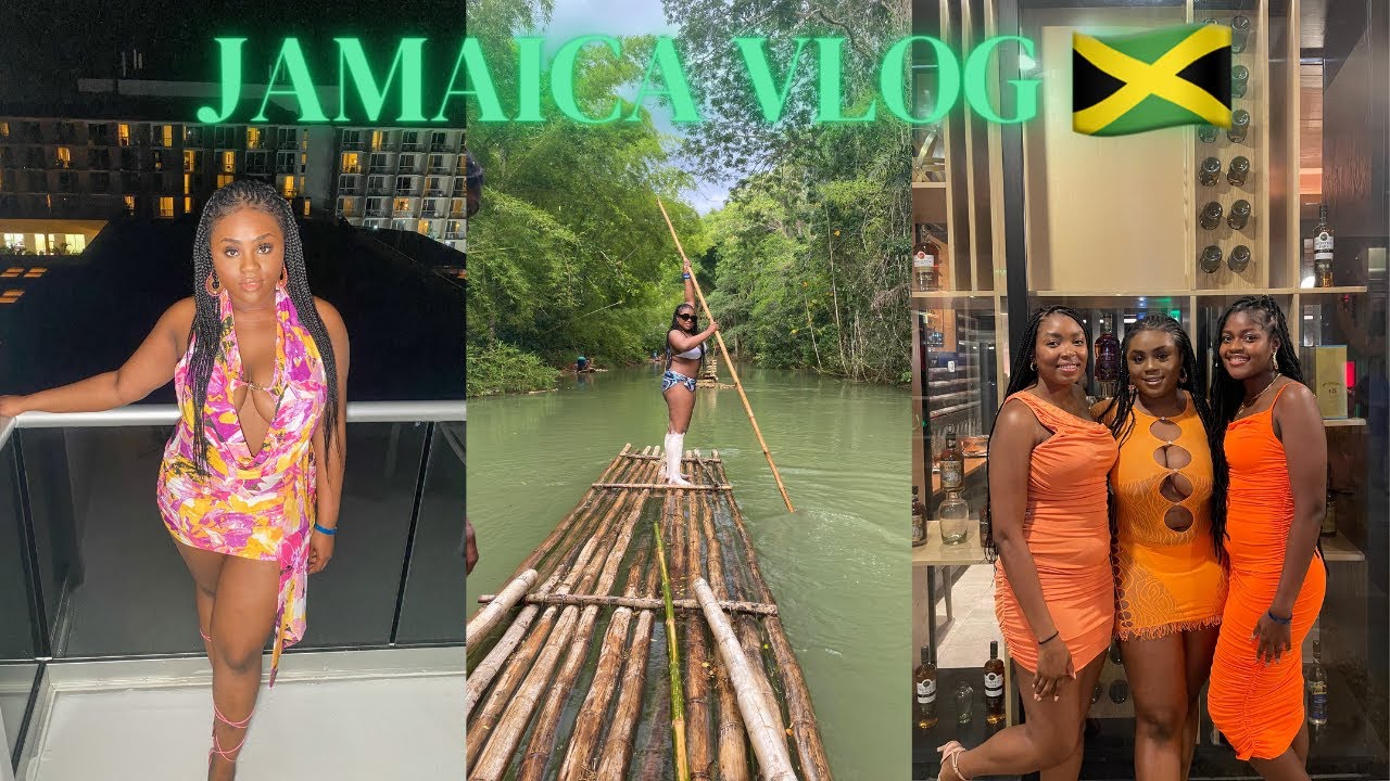 MONTEGO BAY JAMAICA VLOG | GIRLS TRIP🇯🇲 | Hilton Rose Hall Resort | Zip Lining, Rafting +
