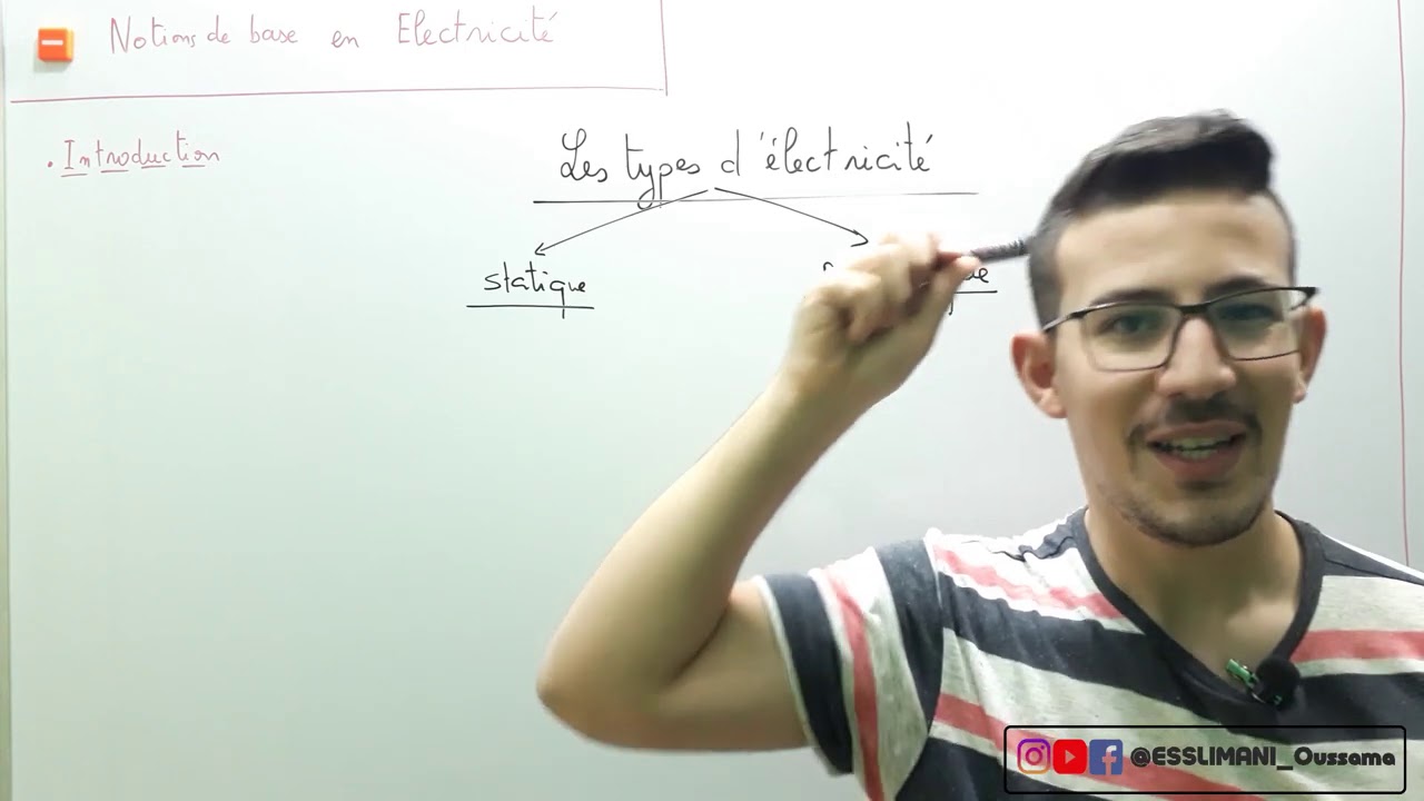 1.Introduction du cours :Notion de base en Electricité/Electronique