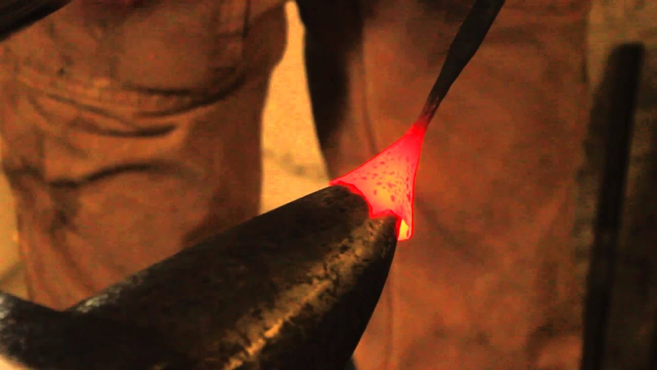 How to forge a Calla Lily, Blacksmith Alec Steele