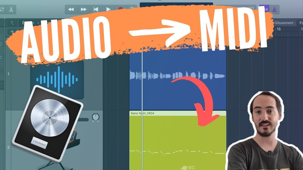 COMMENT PASSER UN AUDIO EN MIDI (LOGIC PRO X)