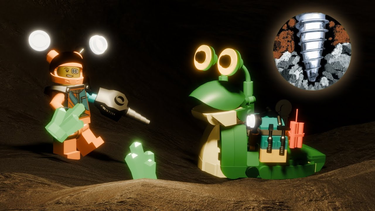The Stubborn Slimy Slug | A LEGO Rock Raiders Tale